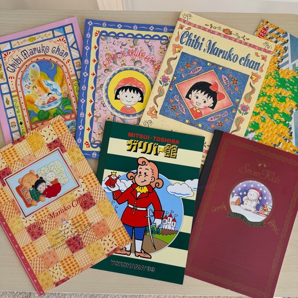 Vintage Japanese Notebooks Chibi Maruko Chan